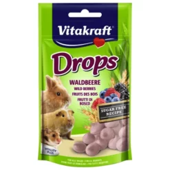 VITAKRAFT Nagerfutter »Waldbeerendrops«, Waldbeere