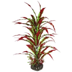 Orbit Aquariendekoration, Rot|grün