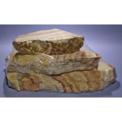 Orbit Aquariendekoration, Regenbogen Platten Set, Stein, Beige