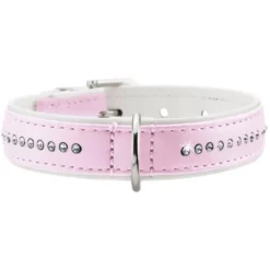 HUNTER Halsband, Gr. XXS-XS, Rosa/weiß -Günstiges Tierbedarf Geschäft unnamed file 12995