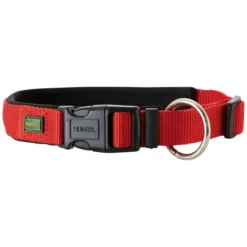 HUNTER Halsung, Gr. XS-S, Rot/schwarz -Günstiges Tierbedarf Geschäft unnamed file 13298