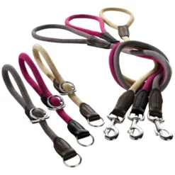 HUNTER Dressurhalsung, Gr. M, Himbeerrot -Günstiges Tierbedarf Geschäft unnamed file 13513