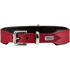 HUNTER Halsband, Gr. XS-S, Rot/schwarz -Günstiges Tierbedarf Geschäft unnamed file 13583