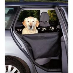 TRIXIE Autoschondecke, Schwarz/beige