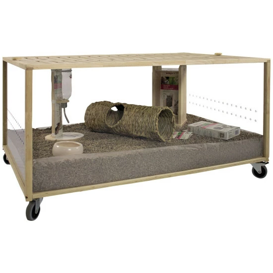 Living World Kleintierstall »Moving Home«, BxHxT: 80 X 62,2 X 119,5 Cm, Braun 4 Living World Kleintierstall »Moving Home«, BxHxT: 80 X 62,2 X 119,5 Cm, Braun – Bild 2