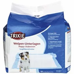 TRIXIE Welpenunterlage, Nappy, Weiß