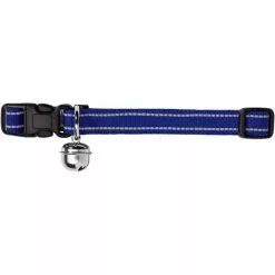 HUNTER Halsband »Flashlight«, Für Katzen, Nylon, Blau