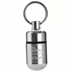 HUNTER Adresshülse, Für Hunde/Katzen, Aluminium/Zink, Silberfarben