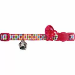 HUNTER Halsband »Seventies«, Für Katzen, Nylon, Pink