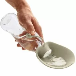 HUNTER Trinkflasche, Für Hunde, Silikon/Kunststoff, Beige -Günstiges Tierbedarf Geschäft unnamed file 14595