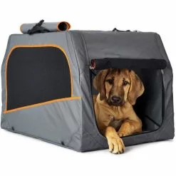 HUNTER Transportbox, BxHxT: 71 X 68,5 X 106 Cm, Anthrazit/orange -Günstiges Tierbedarf Geschäft unnamed file 14616