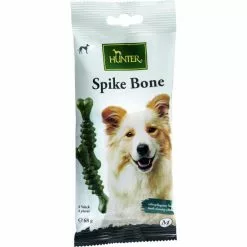 HUNTER Hundesnack »Spike Bone«, 12 Stück, Je 68, Minze -Günstiges Tierbedarf Geschäft unnamed file 14629