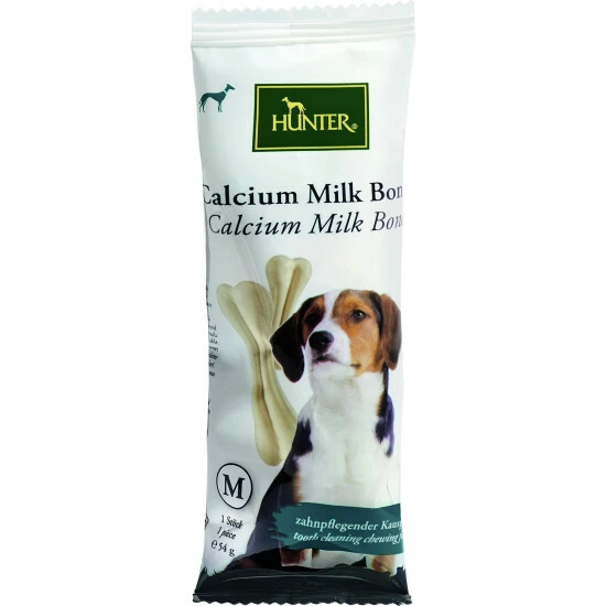 HUNTER Hundesnack »Calcium«, 24 Stück, Je 54, Milch 3 HUNTER Hundesnack »Calcium«, 24 Stück, Je 54, Milch