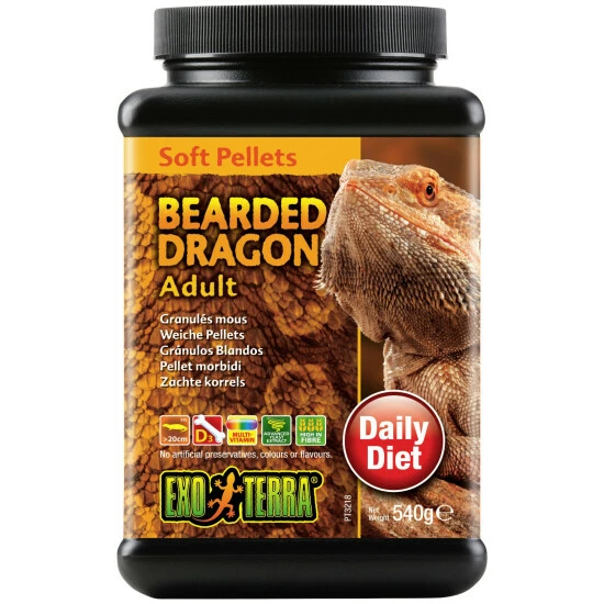 EXO TERRA Bartagamenfutter »Soft Pellets«, 540 G 4 EXO TERRA Bartagamenfutter »Soft Pellets«, 540 G – Bild 2