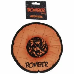 ZEUS Spielzeug »Bomber«, Nylon Diskus, Orange/schwarz, Für Hunde