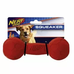 NERF DOG Spielzeug, Hantel Mit Quietsch., Gelb/rot, Gr. M, Für Hunde -Günstiges Tierbedarf Geschäft unnamed file 14789