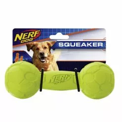 NERF DOG Spielzeug, Hantel Mit Quietsch., Gelb/rot, Gr. M, Für Hunde -Günstiges Tierbedarf Geschäft unnamed file 14790