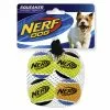 NERF DOG Spielball, Tennisbälle Mit Quietscher, Orange/blaugelb, Gr. XS, Für Hunde -Günstiges Tierbedarf Geschäft unnamed file 14795