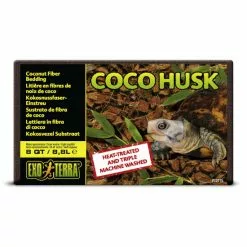 EXO TERRA Terrariumsubstrat, Kokoschips, Braun, 7 L