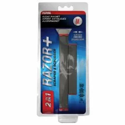 FLUVAL Algenmagnet, Für Fische, Schwarz/rot/silberfarben, Medium