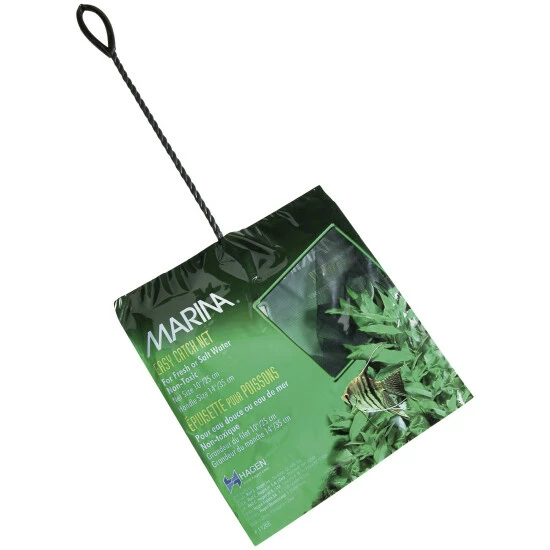 MARINA Fangnetz, Für Fische, Nylon, Schwarz, 25 - 35 Cm 4 MARINA Fangnetz, Für Fische, Nylon, Schwarz, 25 - 35 Cm – Bild 2