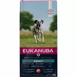 EUKANUBA Hundetrockenfutter, 1 Stück, Je 12 Kg, Lachs