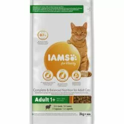 IAMS Katzentrockenfutter, 3 Kg, Lamm