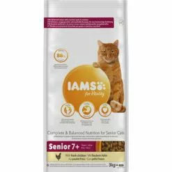 IAMS Katzentrockenfutter, 3 Kg, Huhn