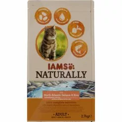 IAMS Katzentrockenfutter, 2,7 Kg, Lachs