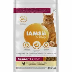 IAMS Katzentrockenfutter, 1,5 Kg, Huhn