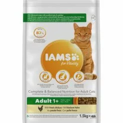 IAMS Katzentrockenfutter, 1,5 Kg, Huhn