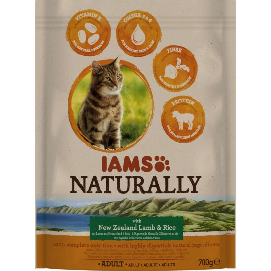 IAMS Katzentrockenfutter, 0,7 Kg, Lamm 3 IAMS Katzentrockenfutter, 0,7 Kg, Lamm