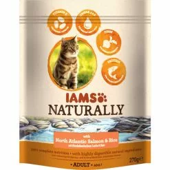 IAMS Katzentrockenfutter, 0,27 Kg, Lachs