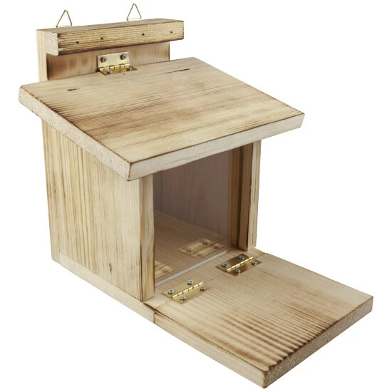 WINDHAGER Futterstation, Holz, Braun 4 WINDHAGER Futterstation, Holz, Braun – Bild 2