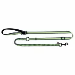 TRIXIE Hundeleine, Dog Activity Joggingleine, 1,33-1,80 M/20 Mm, Polyester, Grau | Grün -Günstiges Tierbedarf Geschäft unnamed file 1553