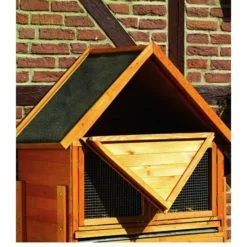 PROMADINO Kleintierstall, BxHxT: 99 X 161 X 59 Cm, Honigbraun -Günstiges Tierbedarf Geschäft unnamed file 15535