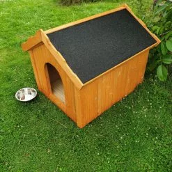 PROMADINO Hundehütte, BxHxT: 114 X 96 X 102 Cm, Honigbraun -Günstiges Tierbedarf Geschäft unnamed file 15543