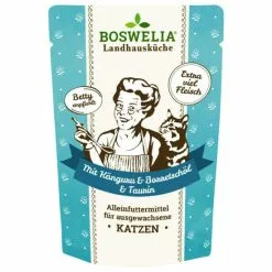 BOSWELIA Katzen-Nassfutter »Landhausküche«, 12 Stück, Je 100, Känguru