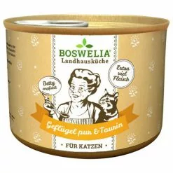 BOSWELIA Katzen-Nassfutter »Landhausküche«, 6 Stück, Je 200, Geflügel