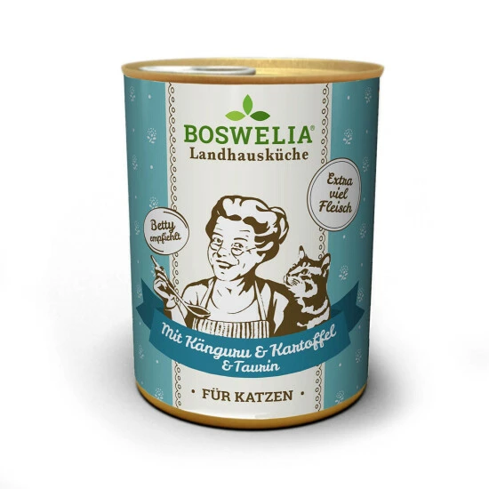 BOSWELIA Katzen-Nassfutter »Landhausküche«, 6 Stück, Je 400, Känguru/Kartoffel 3 BOSWELIA Katzen-Nassfutter »Landhausküche«, 6 Stück, Je 400, Känguru/Kartoffel