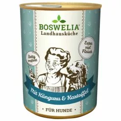 BOSWELIA Hunde-Nassfutter »Landhausküche«, 6 Stück, Je 400, Känguru