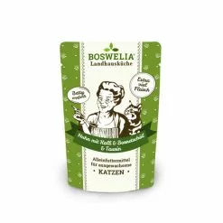 BOSWELIA Katzen-Nassfutter »Landhausküche«, 12 Stück, Je 100, Huhn/Kalb