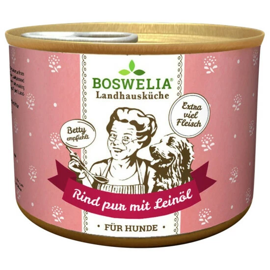 BOSWELIA Hunde-Nassfutter »Landhausküche«, 6 Stück, Je 200, Rind 3 BOSWELIA Hunde-Nassfutter »Landhausküche«, 6 Stück, Je 200, Rind