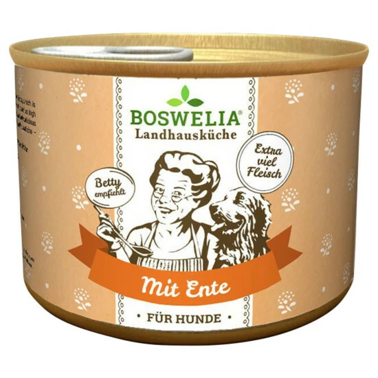 BOSWELIA Hunde-Nassfutter »Landhausküche«, 6 Stück, Je 200, Ente 3 BOSWELIA Hunde-Nassfutter »Landhausküche«, 6 Stück, Je 200, Ente