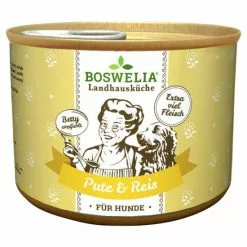 BOSWELIA Hunde-Nassfutter »Landhausküche«, 6 Stück, Je 200, Pute