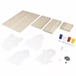 WINDHAGER Nistkasten, Flachdach, Holz