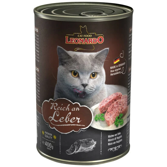 Leonardo Katzen-Nassfutter, Inhalt: 400g 3 Leonardo Katzen-Nassfutter, Inhalt: 400g