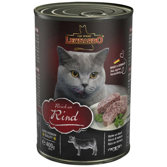 Leonardo Katzen-Nassfutter, Inhalt: 400g 3 Leonardo Katzen-Nassfutter, Inhalt: 400g