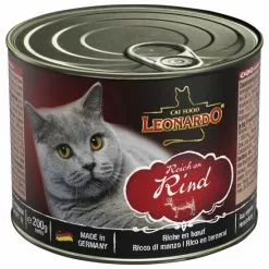 Leonardo Katzen-Nassfutter, Inhalt: 200g