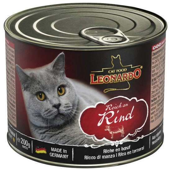 Leonardo Katzen-Nassfutter, Inhalt: 200g 3 Leonardo Katzen-Nassfutter, Inhalt: 200g